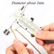 2mm 50 Yards Braided Lift Shade Cord for Necklace Bracelet String Cord, Blind Shade, Trim and Shoelaces (Gold)